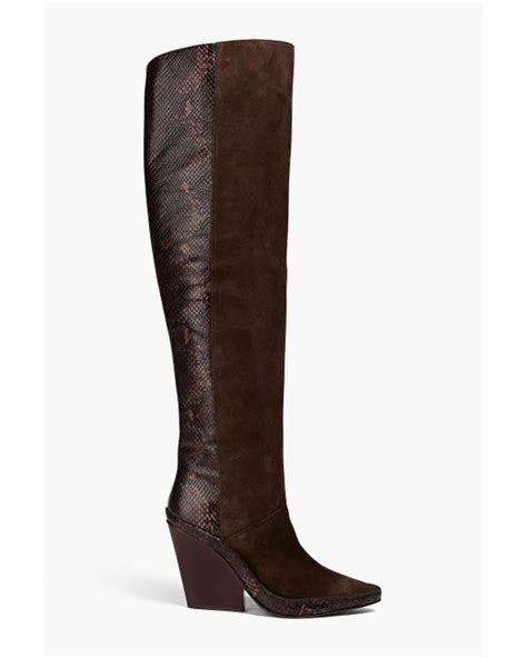 replica tory burch boots|tory burch snakeskin boots.